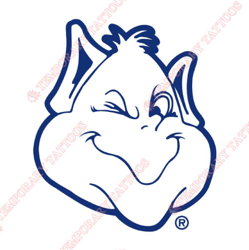 Saint Louis Billikens Customize Temporary Tattoos Stickers NO.6073